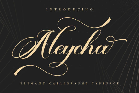 Aleycha: A Timeless Script Font for Digital Design