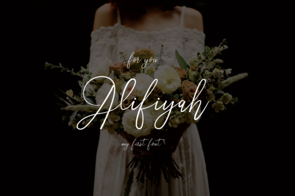 Alifiyah: A Delicate Script Font for Web Design
