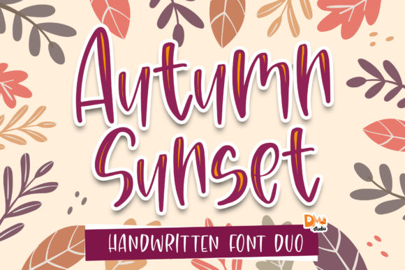 Autumn Sunset: A Font That Adds Warmth to Branding