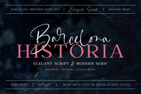 Barcelona Historia: A Font That Speaks Through Time