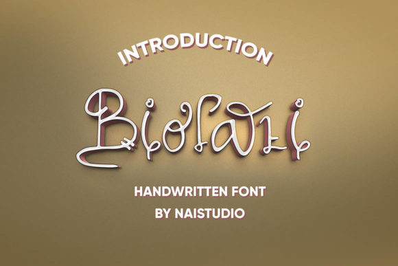 Biolati: A Versatile Handwritten Font for Web Design