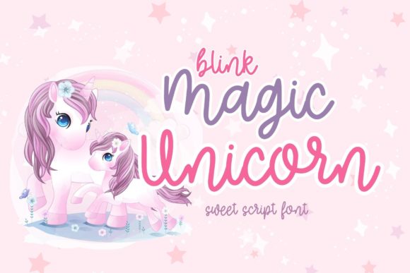Blink Magic Unicorn: A Font That Sparks Creativity