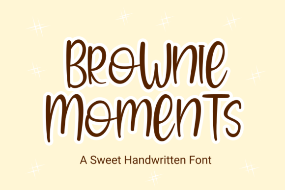 Brownie Moments: A Font That Adds Warmth to Branding