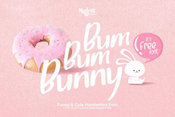 Bum Bum Bunny: The Handwritten Font That Elevates Your Brand