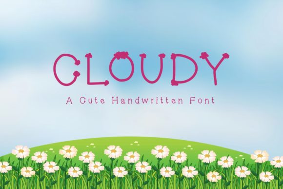 Cloudy: A Handwritten Font That Elevates Your Web Design