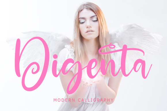 Digenta: A Script Font That Elevates Campaigns