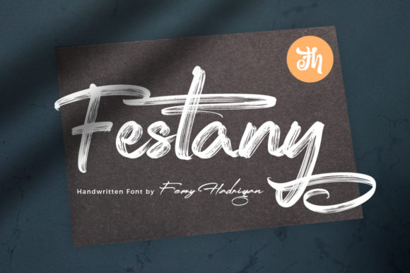 Festany: A Handwritten Font for Creative Web Design