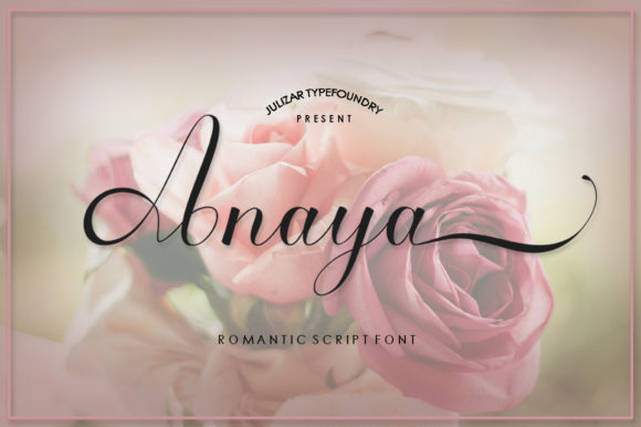 Font Choice That Speaks Volumes: Anaya in Action