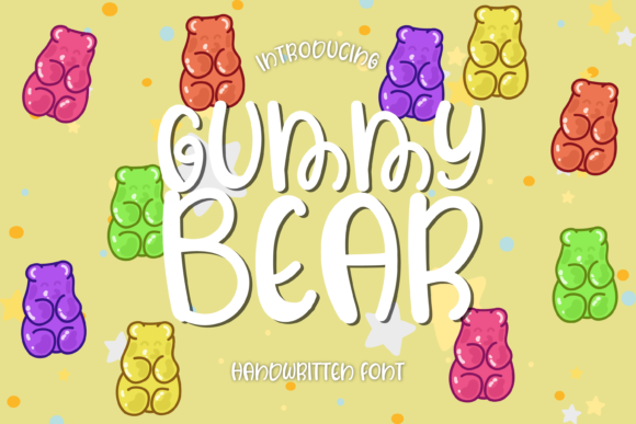 Gummy Bear: A Playful Font for Standout Digital Design