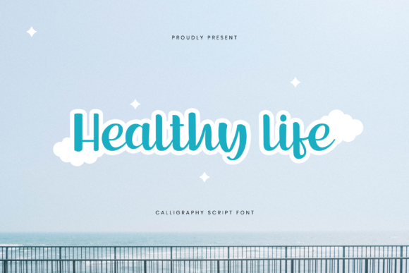 Healthy Life: A Handwritten Font for Warm Branding