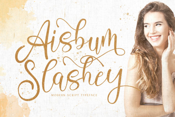 How Aisbum Slashey Elevates Your Brand with Elegant Typography