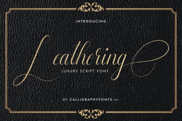Leathering: The Font That Elevates Your Brand