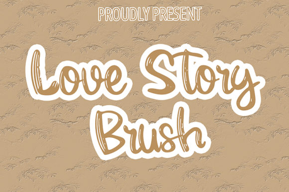 Love Story Brush: A Timeless Script Font for Editorial Design