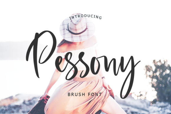 Pessony: A Handwritten Font for Editorial Elegance