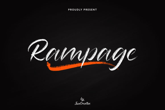 Rampage: A Script Font That Adds Character to Branding