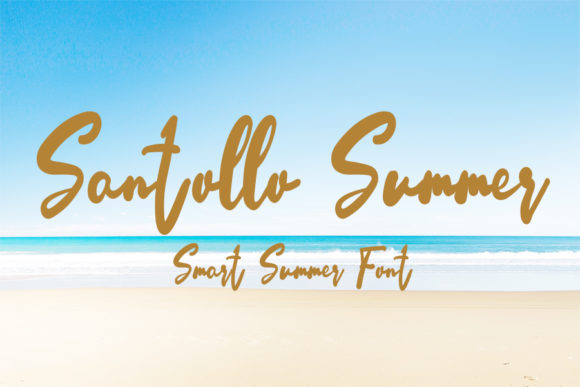 Santollo Summer: A Versatile Script Font for Editorial Design