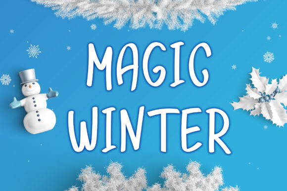 Transform Your Brand with Magic Winter Font